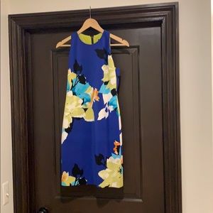 Beautiful, fitted dress w/ floral print
